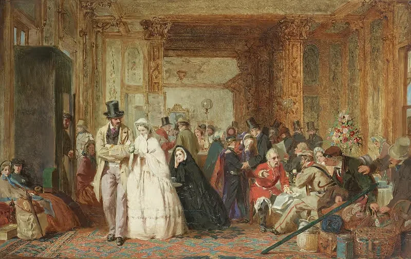 Буфет, станция Суиндона by Джордж Элгар Хикс, 1863 — digital art print download
