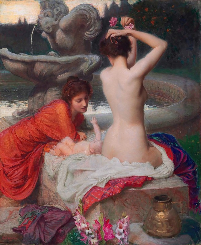 The Spring by George Spencer Watson, 1900 — digital art print download