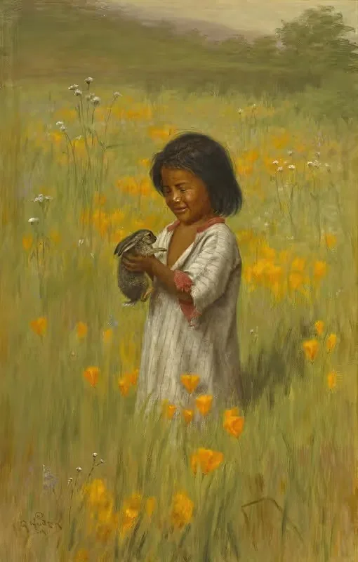 Джек-Заяц (Ши-Ко-Да) Кулин by Грейс Карпентер Хадсон, 1919 — digital art print download