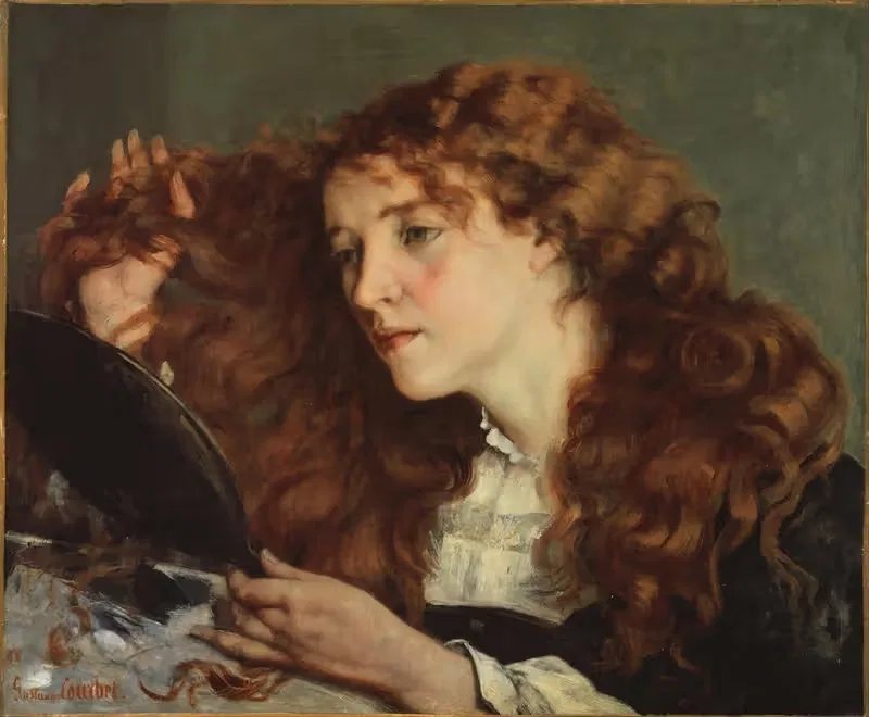Jo, The Beautiful Irish Girl — Gustave Courbet