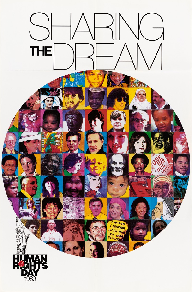 Sharing the Dream. Human Rights Day 1989. — Агентство информации США