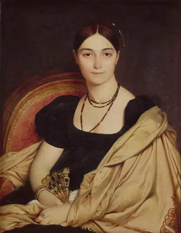Portrait De Madame Duvaucey — Jean Auguste Dominique Ingres