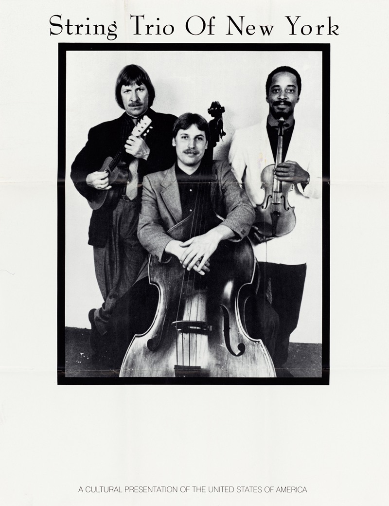 String Trio of New York by Агентство информации США — digital art print download