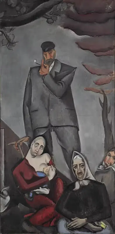 Беженцы by Якабс Казакс, 1917 — digital art print download