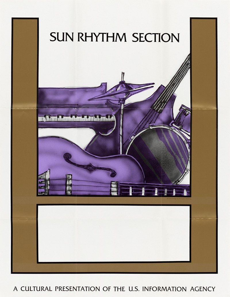 Sun Rhythm Section by Агентство информации США — digital art print download