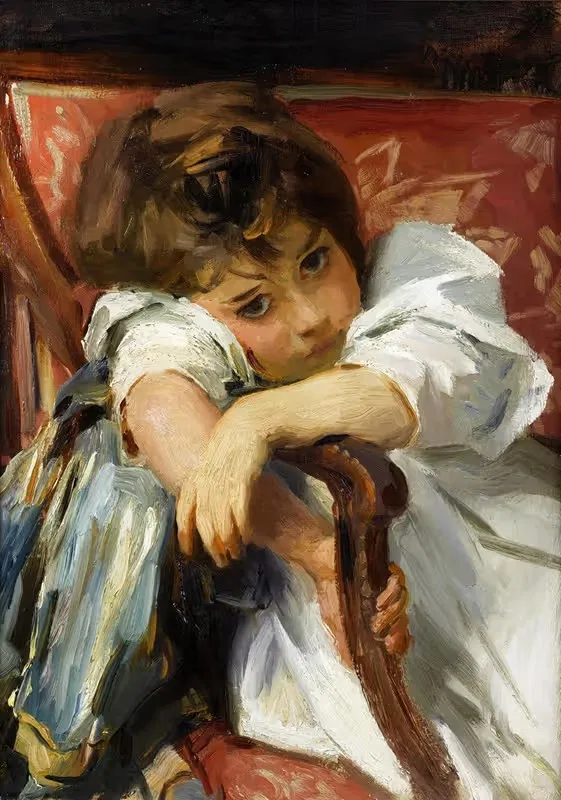 Portrait Of A Child — John Singer Sargent