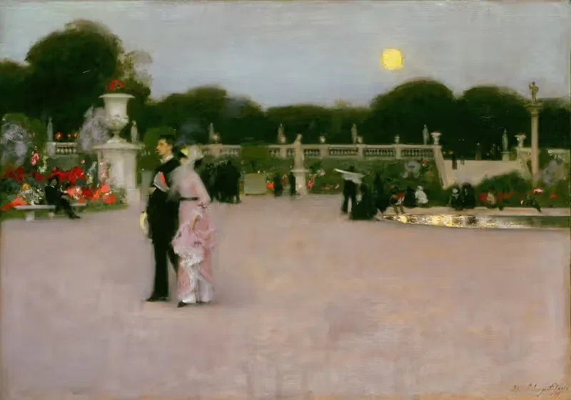 In The Luxembourg Gardens — John Singer Sargent