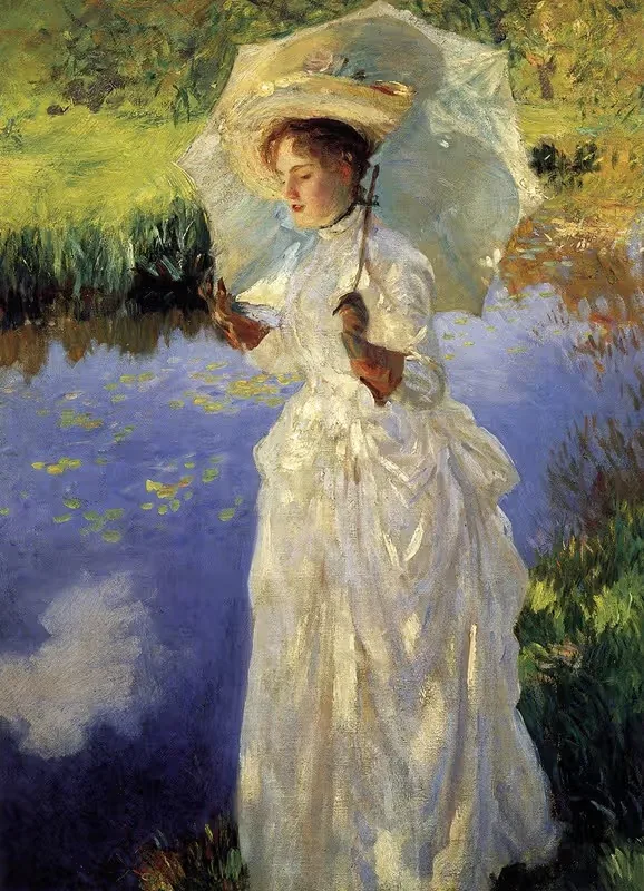 Утренний променад by Джон Сингер Сарджент, 1888 — digital art print download