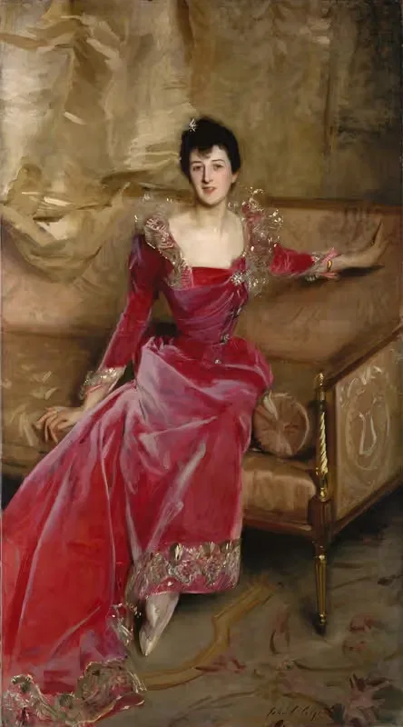 Миссис Хью Хаммерсли by Джон Сингер Сарджент, 1892-1893 — digital art print download