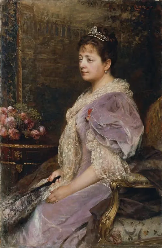 Хонора Кралл by Леопольд Хоровиц, 1903 — digital art print download