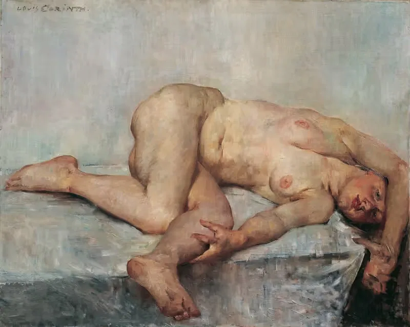 Лежащий женский акт — Ловис Коринт