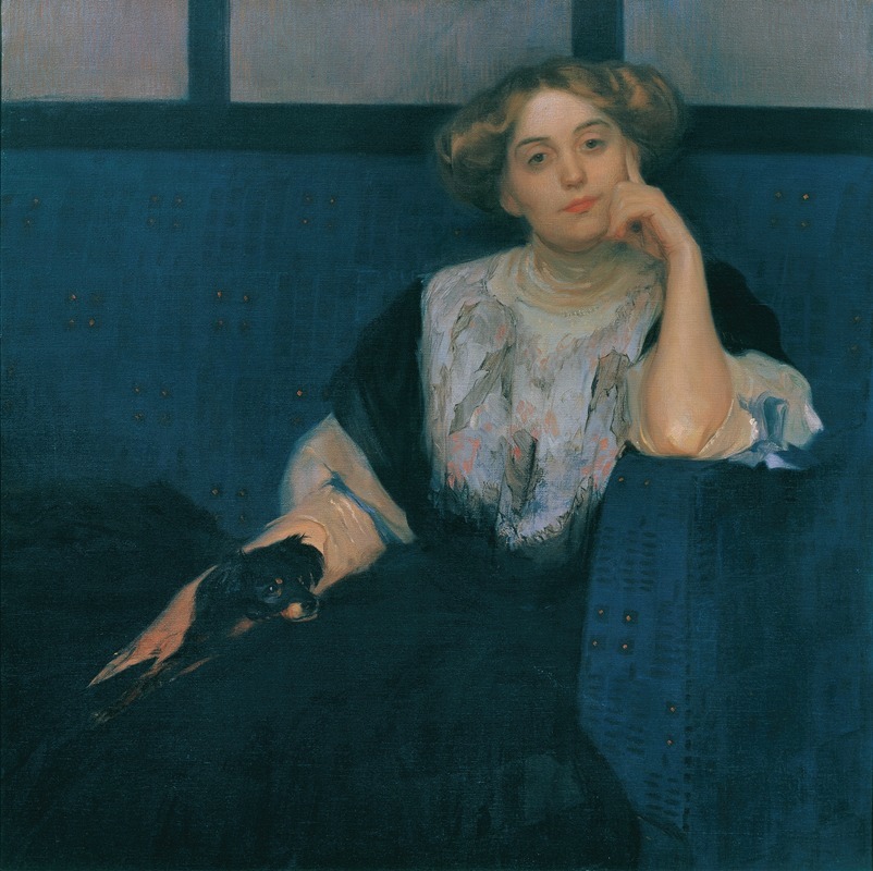 Эльза Галафрес by Отто Фридрих, 1908 — digital art print download