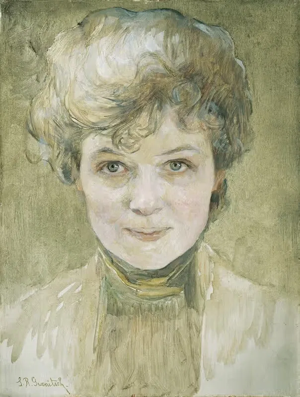 Автопортрет by Сусанна Ренате Гранитш, 1910-1915 — digital art print download