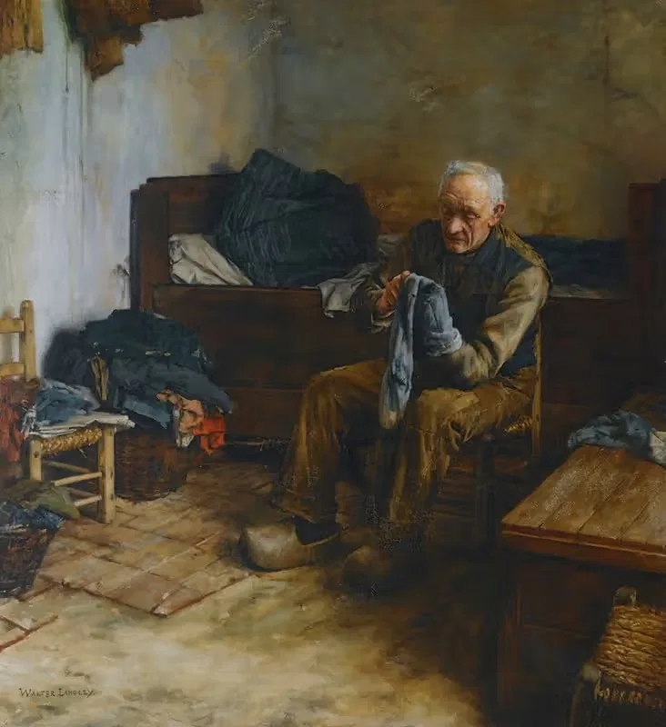 Фламандский крестьянин by Уолтер Лэнгли — digital art print download