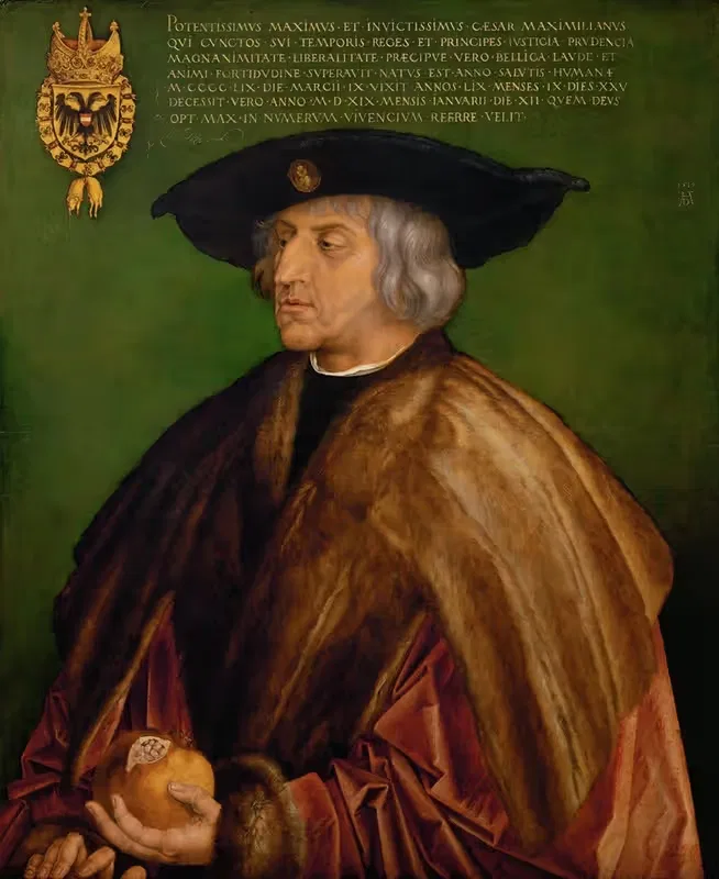 Portrait Of Maximilian I — Albrecht Dürer