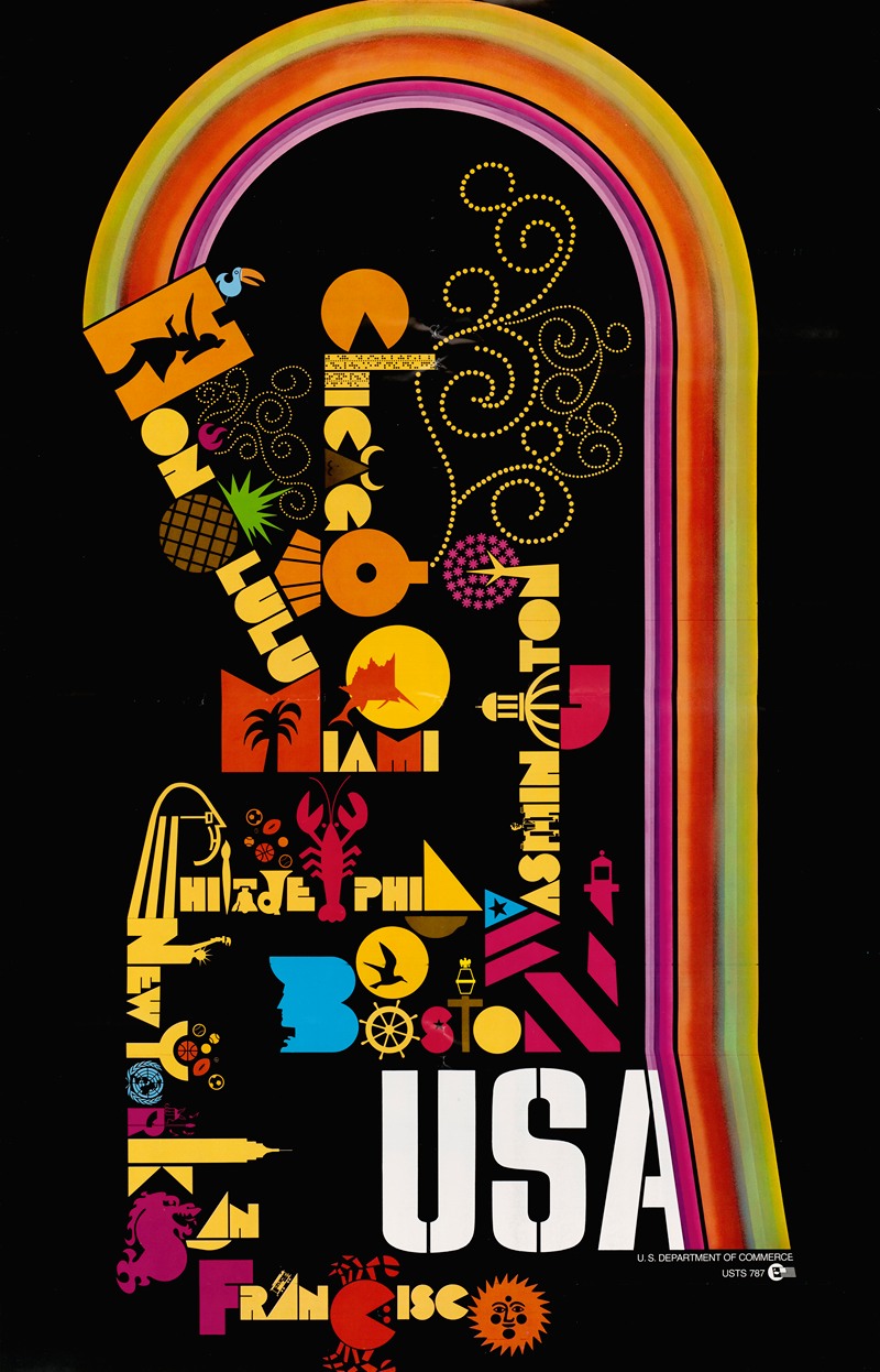 USA: Text Art by Агентство информации США — digital art print download