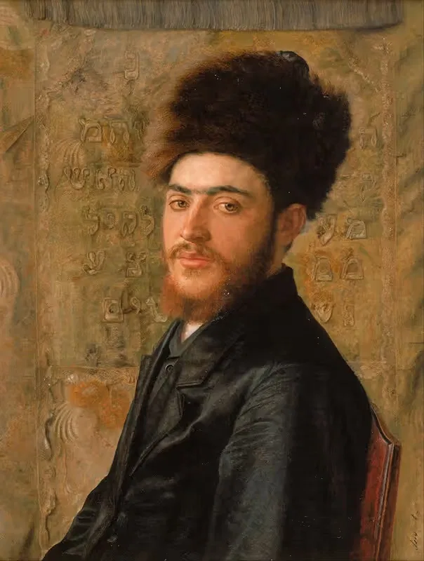 Man With Fur Hat by Isidor Kaufmann — digital art print download