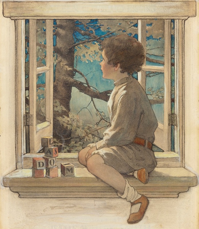 Dream Blocks by Jessie Willcox Smith — digital art print download