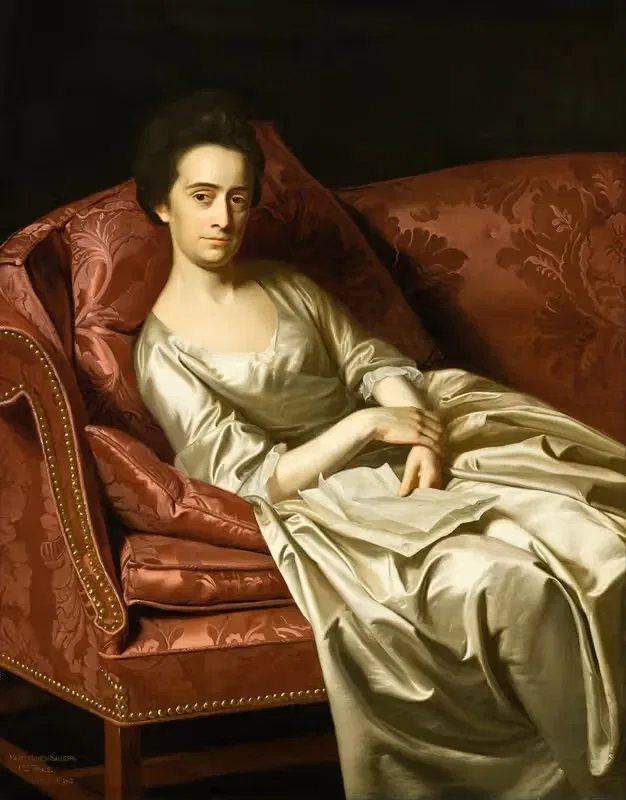 Portrait Of A Lady — John Singleton Copley