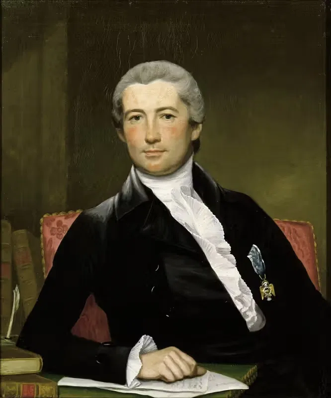 Portrait Of General Giles — Joseph Wright of Derby