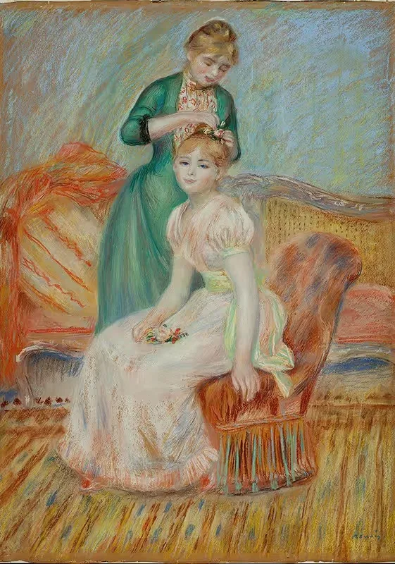 Уборка by Пьер-Огюст Ренуар, 1889 — digital art print download