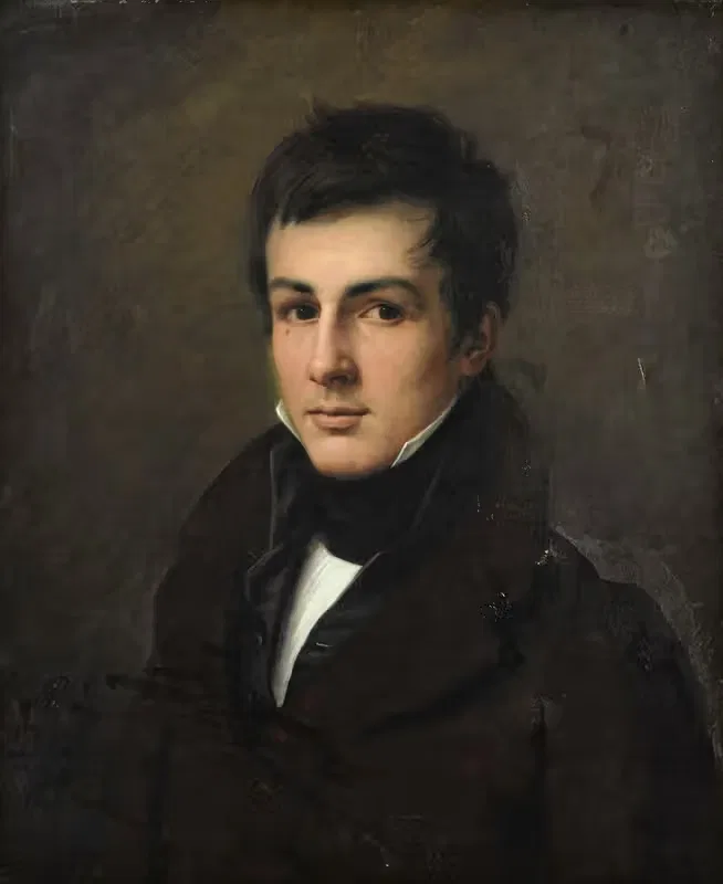 Portrait Of Edouard Bertin — Pierre-Louis De Laval