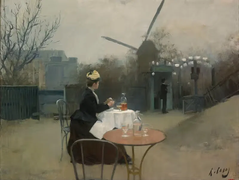 Пленэр by Рамон Касас, 1890-1891 — digital art print download