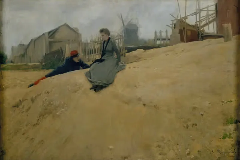 В походе by Сантьяго Русиньоль, 1891 — digital art print download