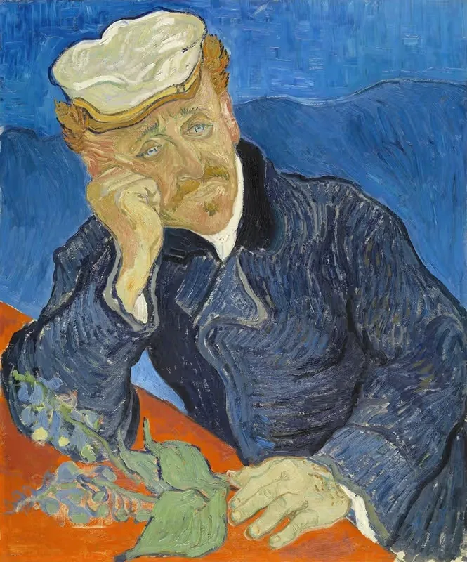 Dr Paul Gachet by Vincent van Gogh, 1890 — digital art print download