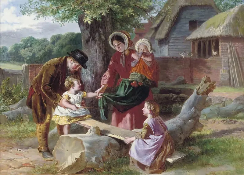 In Training For The Derby by William Henry Knight, 1856 — digital art print download