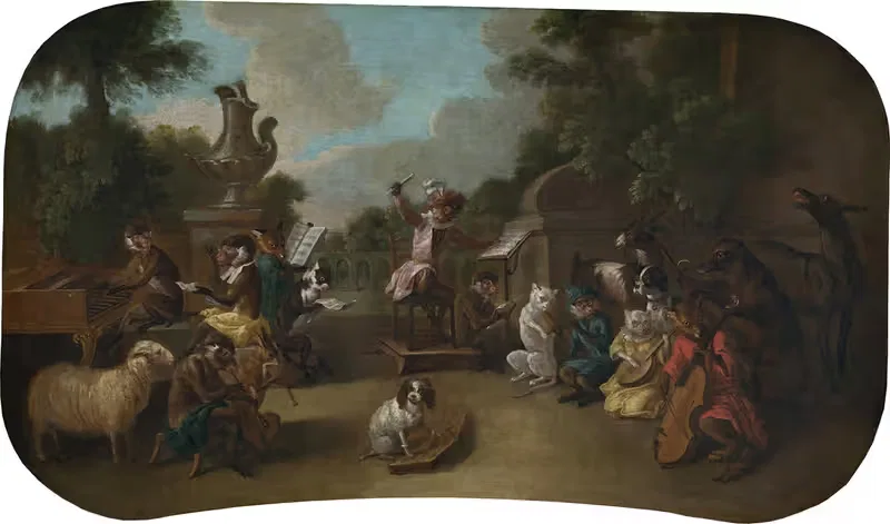 Синерия – Концерт by Кристоф Уэ, c. 1739 — digital art print download