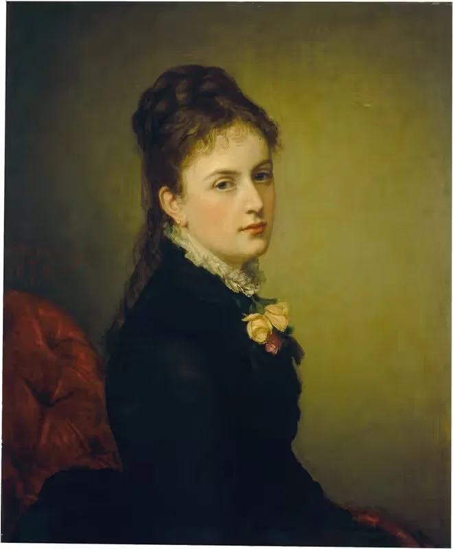 Роксана Атвотер Уэнтворт by Джордж Питер Александр Хили, 1876 — digital art print download