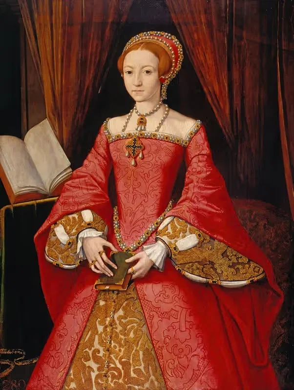 Elizabeth I when a Princess — William Scrots