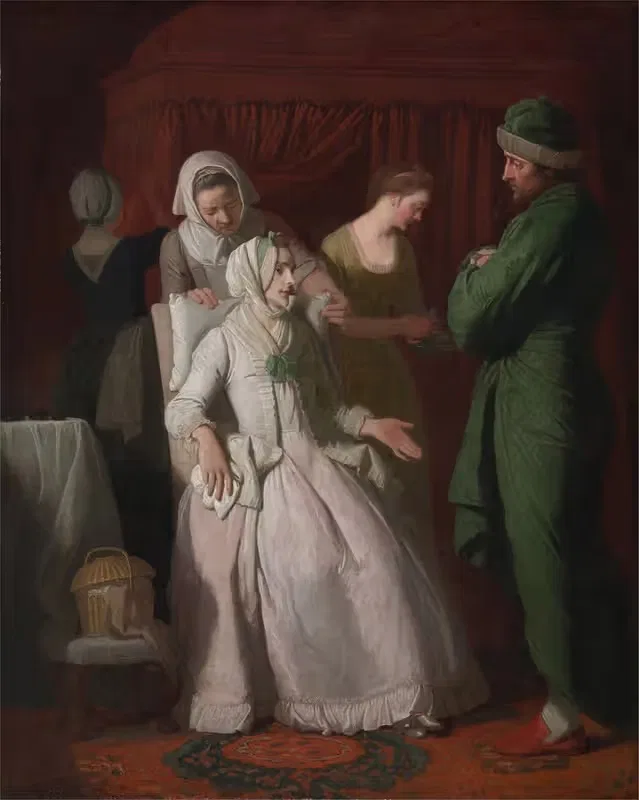 Добродетель, утешаемая симпатией by Эдвард Пенни — digital art print download