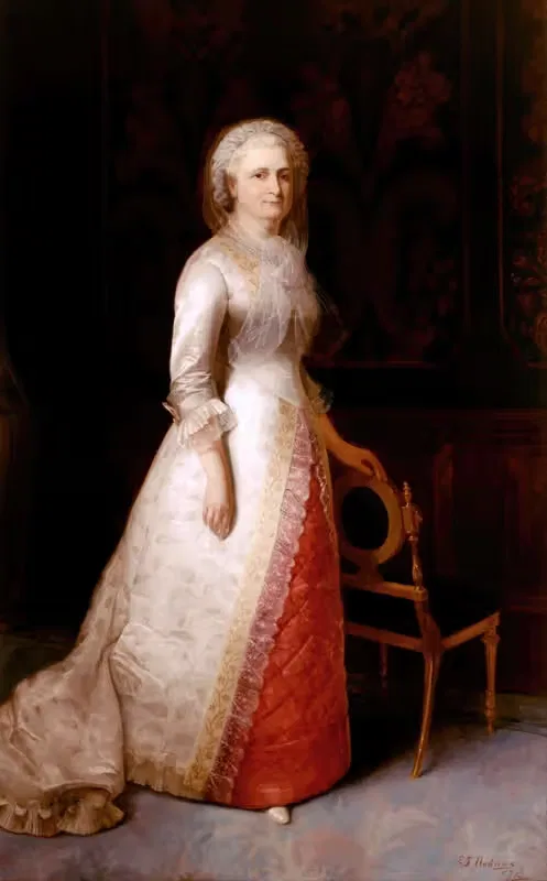 Martha Dandridge Custis Washington — Eliphalet Fraser Andrews