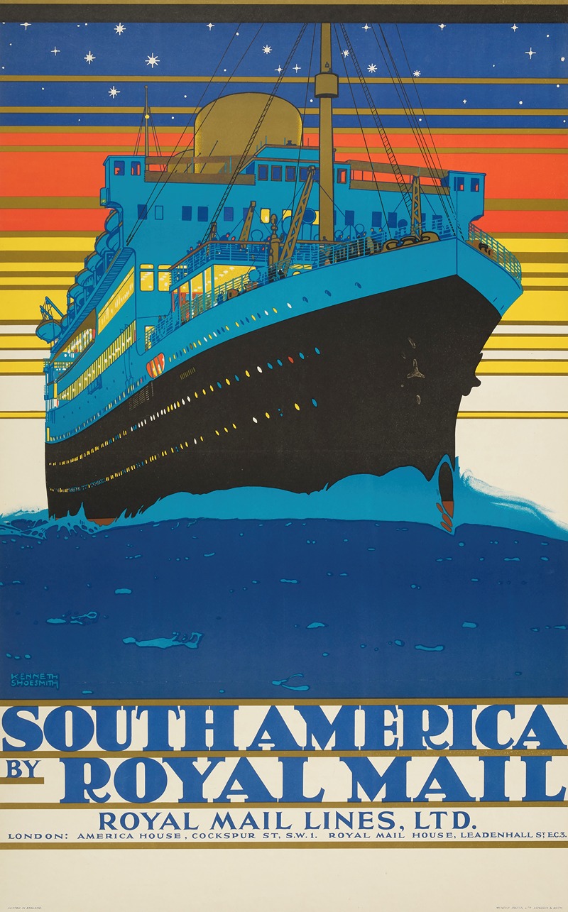 South America By Royal Mail — Kenneth D. Shoesmith