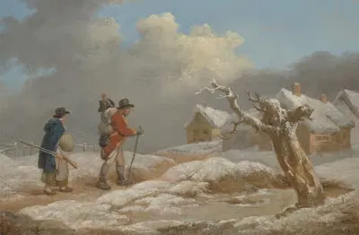 A Soldier's Return by George Morland — digital art print download