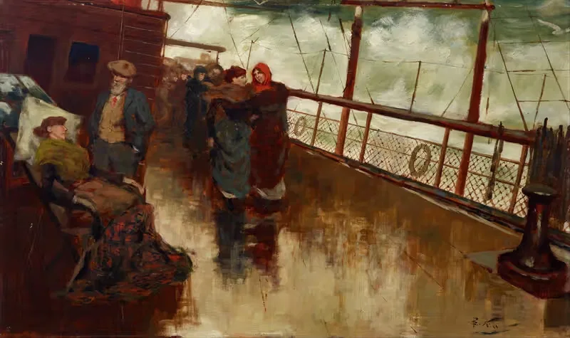 Путешественники by Джироламо Нерли — digital art print download