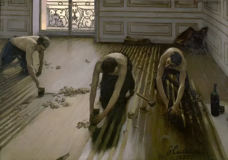 The Floor Planers by Gustave Caillebotte, 1875 — digital art print download