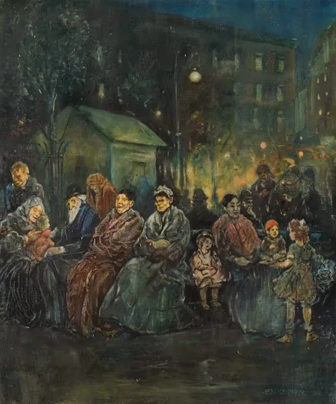 Ночь в парке Сьюарда by Джером Майерс — digital art print download