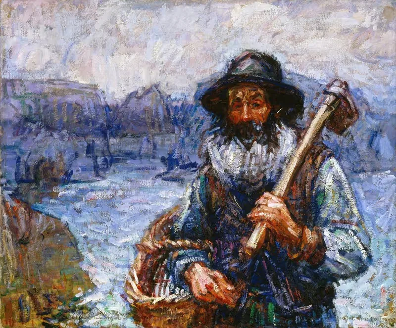 Мой друг 'Полит by Джон Питер Рассел, 1900 — digital art print download