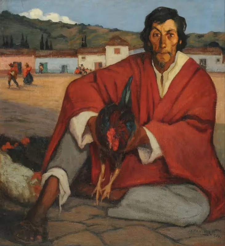 Старый гальеро by Хорхе Бермудас, 1914 — digital art print download