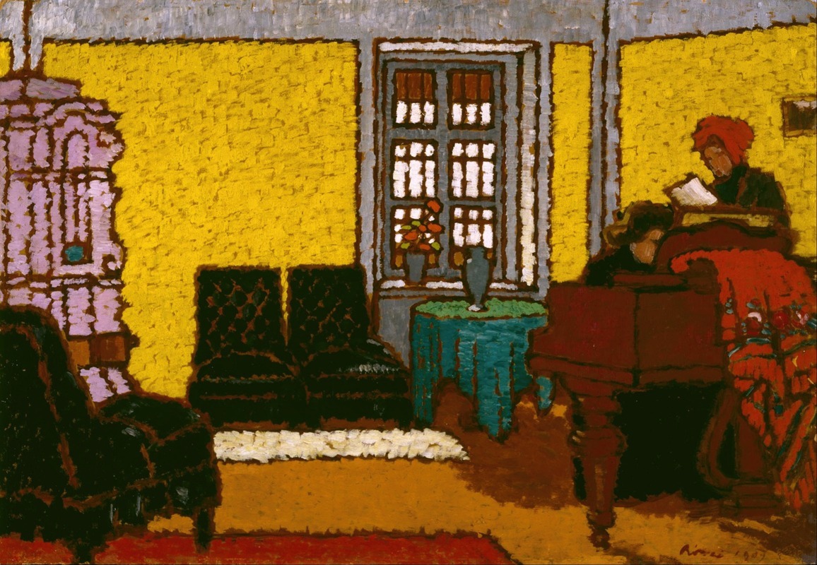 Interior by József Rippl-Rónai — digital art print download