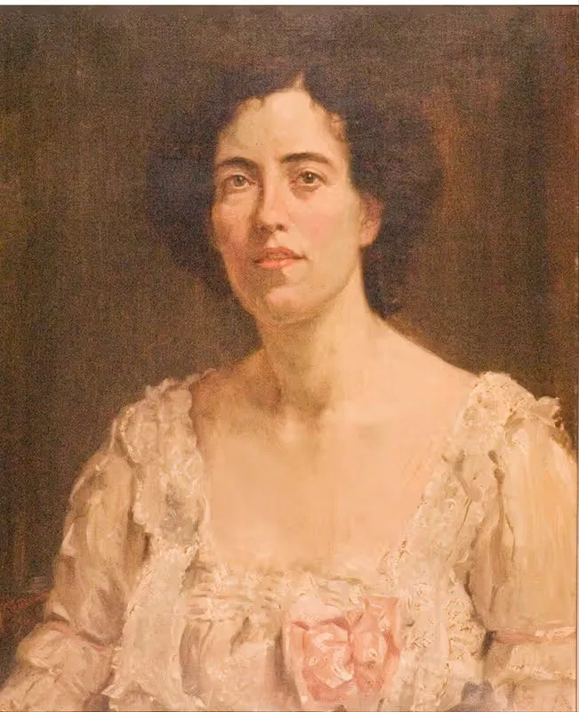 Picture of a Lady — Manchershaw Fakirjee Pithawalla