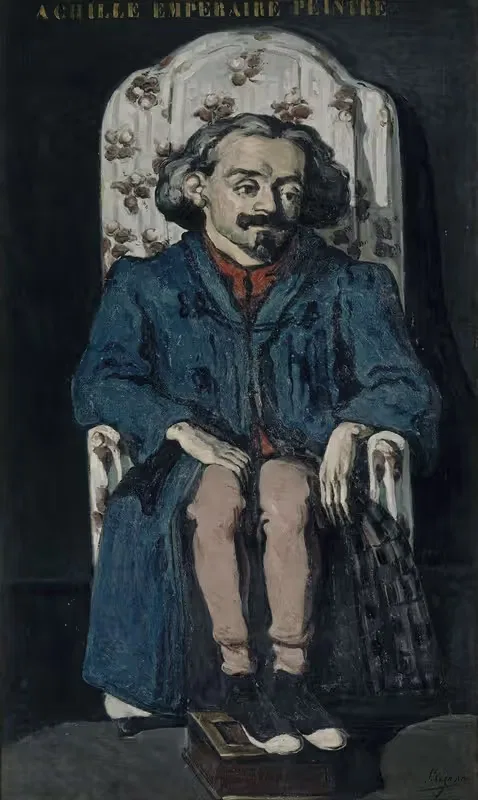 Achille Emperaire by Paul Cézanne, 1867 - 1868 — digital art print download
