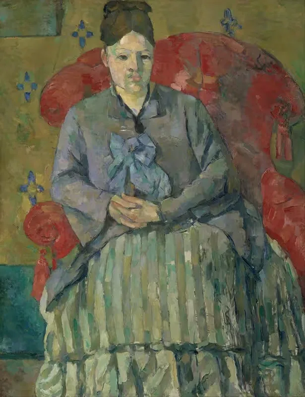 Madame Cézanne in a Red Armchair — Paul Cézanne