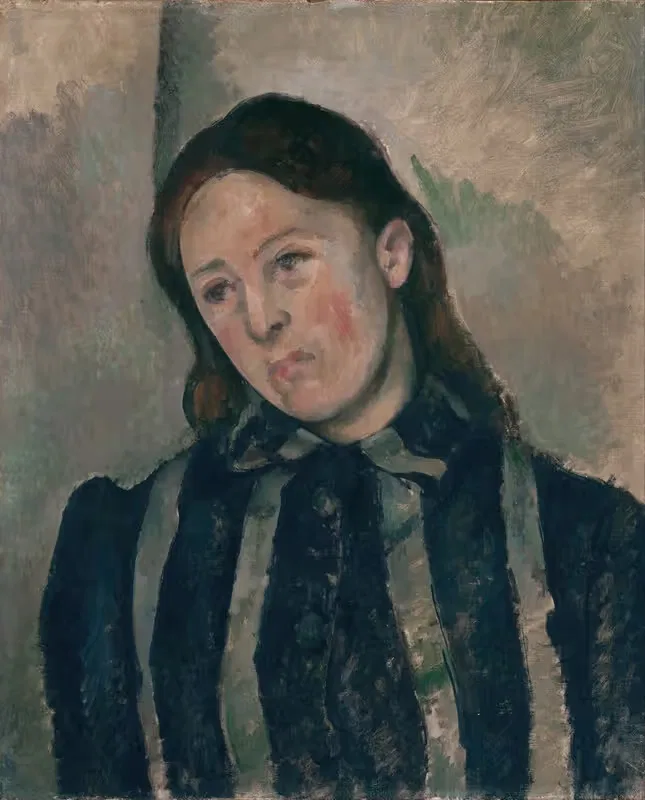 Portrait of Madame Cézanne — Paul Cézanne