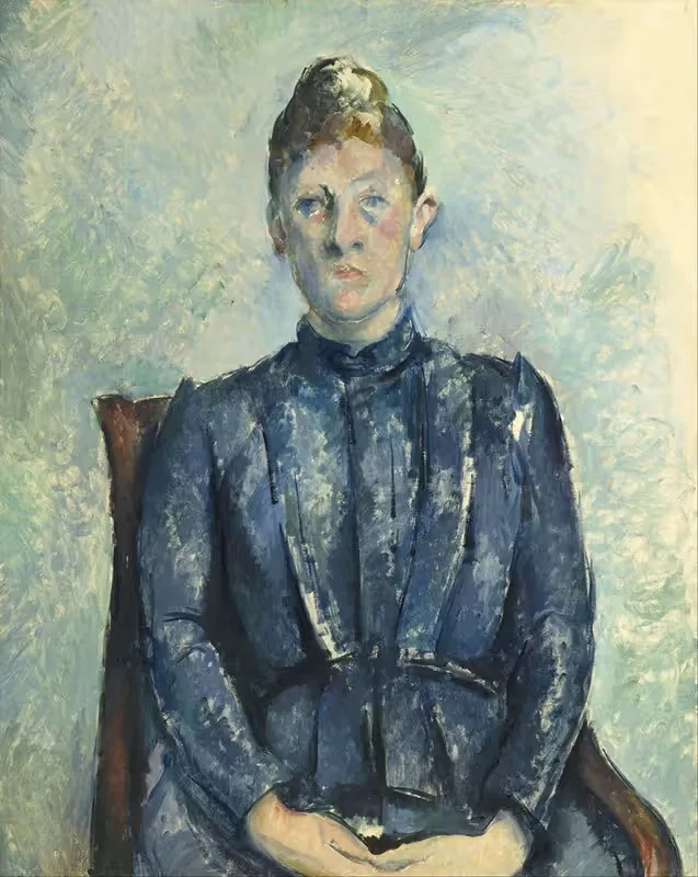 Portrait of Madame Cézanne — Paul Cézanne