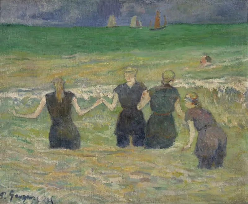 Women Bathing by Paul Gauguin — digital art print download