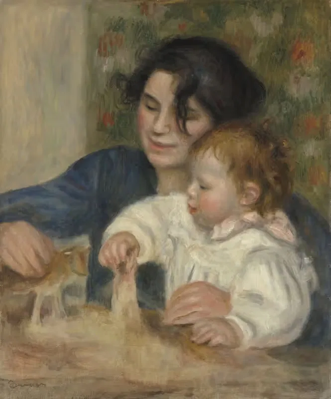 Габриэль и Жан by Пьер-Огюст Ренуар, 1895 - 1896 — digital art print download